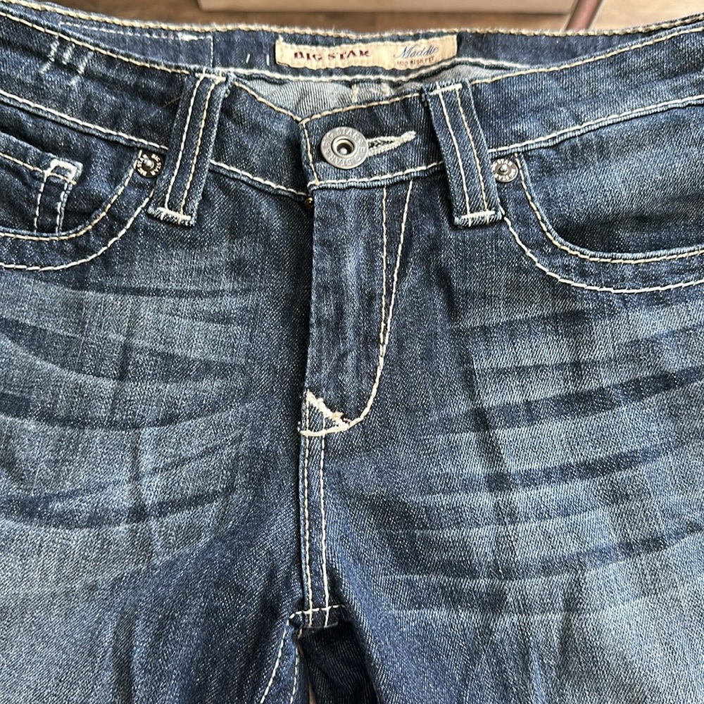 Big Star Dark Blue Women's Jeans - Picture 5 of 6